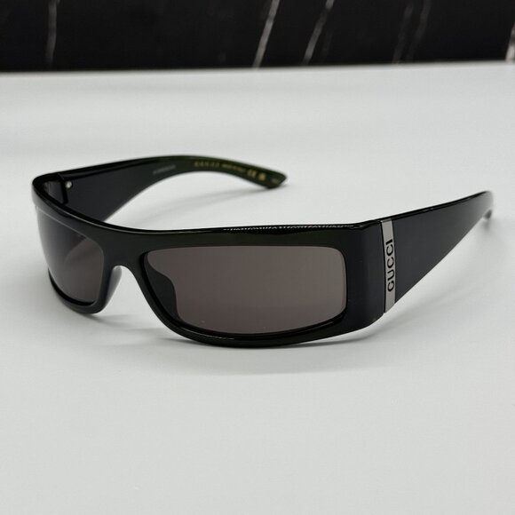 NEW GUCCI GG1492S 001 UNISEX GUCCI BLACK SUNGLASSES - Picture 1 of 10